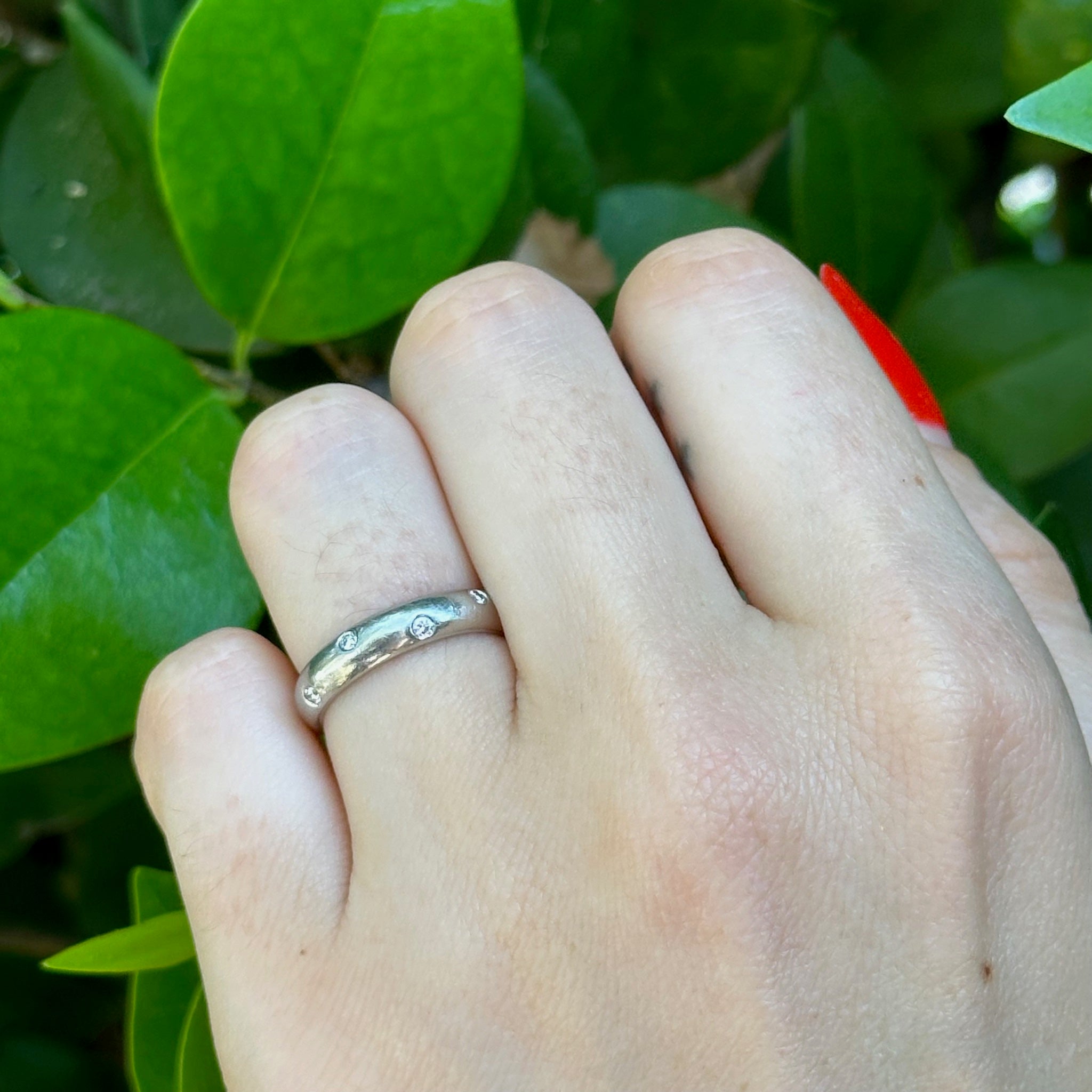 Tiffany Co Platinum Etoile Band – BHunicorn