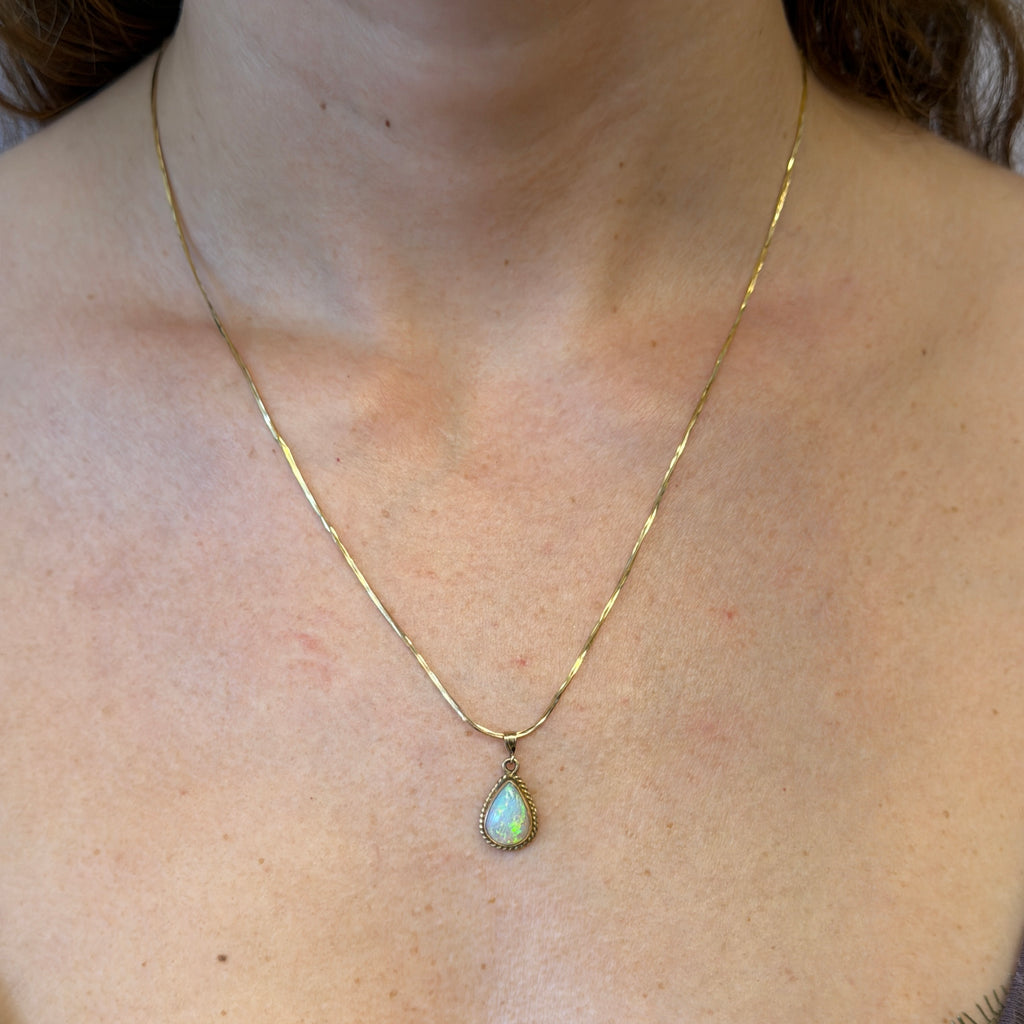 Square Snake Chain - Vintage 14K Yellow Gold Jewelry – BHunicorn